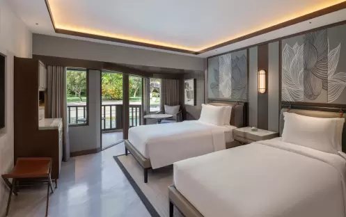 Deluxe Lagoon Access Twin Bedroom Deluxe Lagoon Access Twin Bedroom